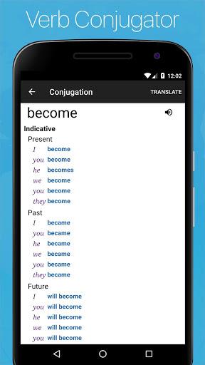 German English Dictionary - Image screenshot of android app