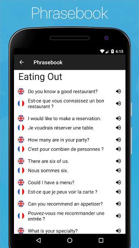 French English Dictionary - Image screenshot of android app