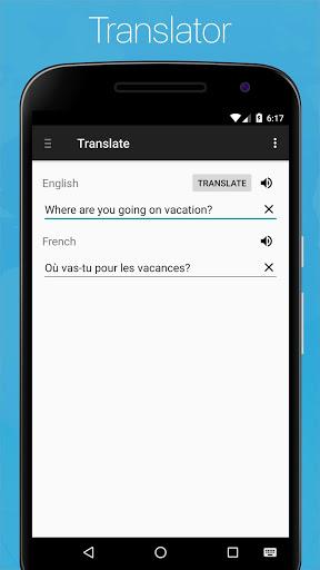 French English Dictionary - Image screenshot of android app