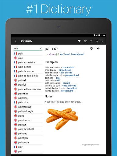 French English Dictionary - Image screenshot of android app