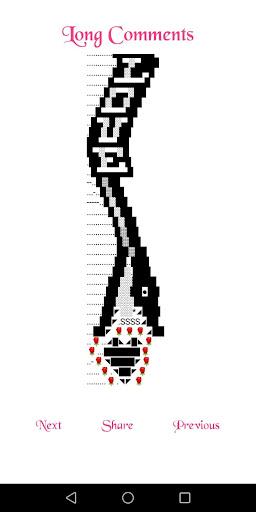 Ascii Color TextArt: Generate Ascii  Color TextArt - عکس برنامه موبایلی اندروید