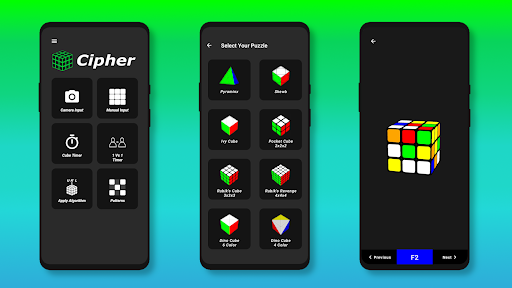Cube Cipher - Cube Solver - عکس برنامه موبایلی اندروید