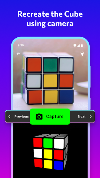 Rubik's Cube Solver - عکس بازی موبایلی اندروید