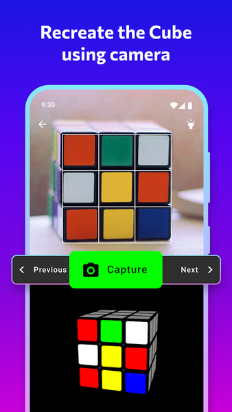 Rubik's Cube Solver - Gameplay image of android game