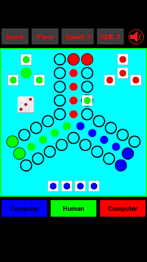 ۳-Player Ludo Mensch - عکس بازی موبایلی اندروید