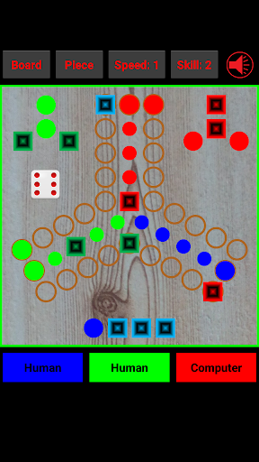 ۳-Player Ludo Mensch - عکس بازی موبایلی اندروید