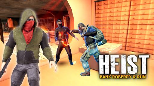 Heist Bank Robbery And Run - Gameplay image of android game
