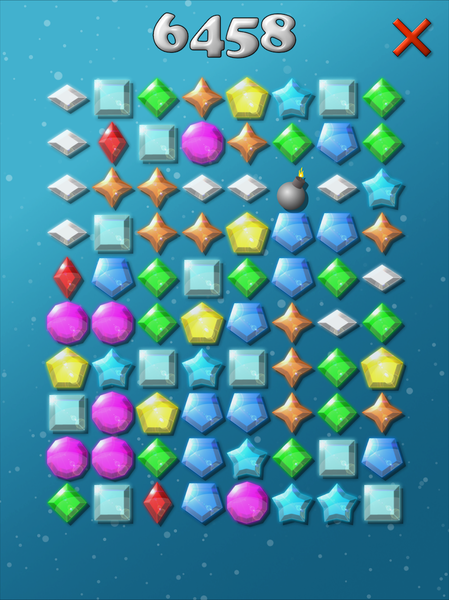 Tap the jewels - عکس بازی موبایلی اندروید
