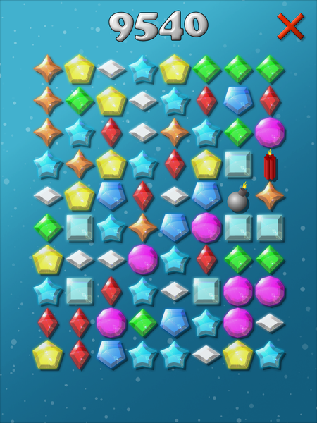 Tap the jewels - عکس بازی موبایلی اندروید
