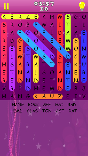 Word Search - Gameplay image of android game