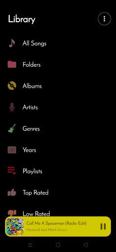 Musify - Audio Player Only - عکس برنامه موبایلی اندروید