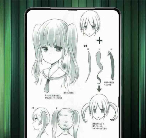 Easy way to draw an anime  Drawing a beautiful anime character with  pencil sketch  YouTube