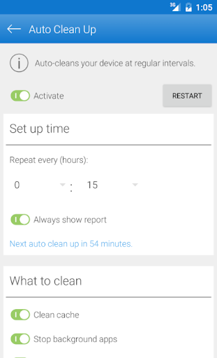 Auto Clean Up - Image screenshot of android app
