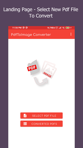 PDF to JPG Converter - Image screenshot of android app