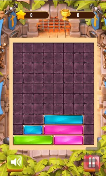 بلوک های جنگلی - عکس بازی موبایلی اندروید