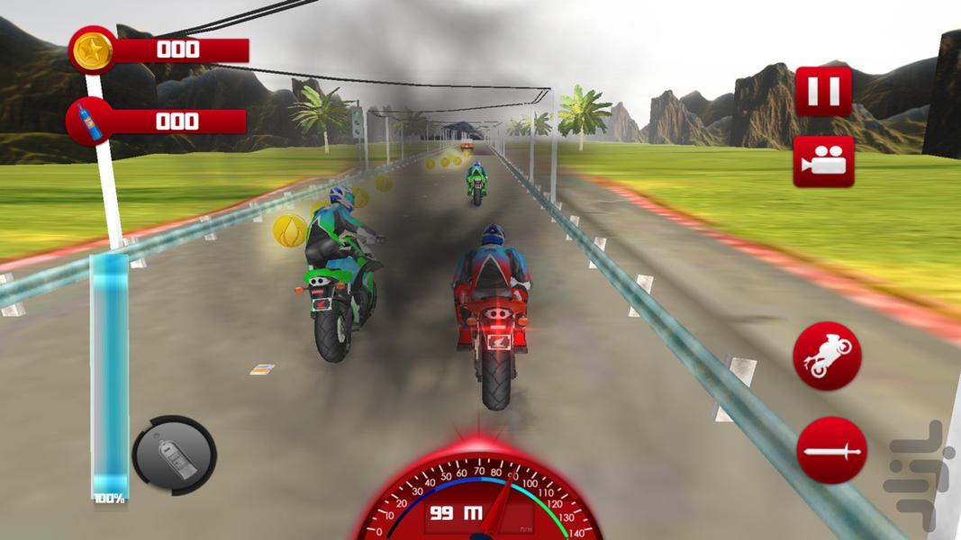 Street Bikers - Gameplay image of android game