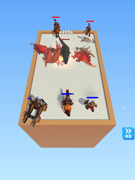 Merge Dino Fighter - عکس بازی موبایلی اندروید
