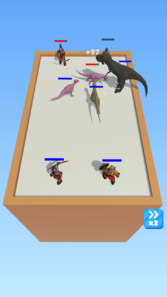 Merge Dino Fighter - عکس بازی موبایلی اندروید