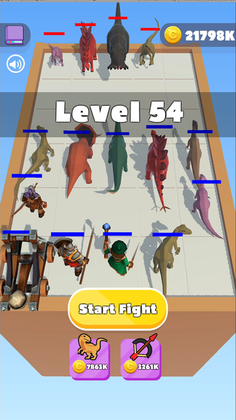 Merge Dino Fighter - عکس بازی موبایلی اندروید