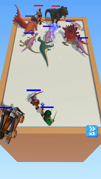 Merge Dino Fighter - عکس بازی موبایلی اندروید