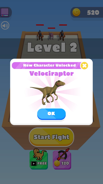 Merge Dino Fighter - عکس بازی موبایلی اندروید