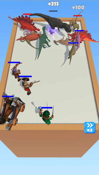 Merge Dino Fighter - عکس بازی موبایلی اندروید