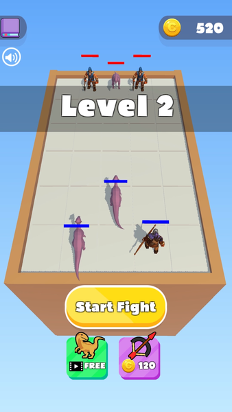 Merge Dino Fighter - عکس بازی موبایلی اندروید