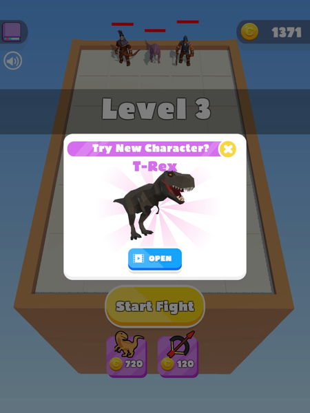 Merge Dino Fighter - عکس بازی موبایلی اندروید