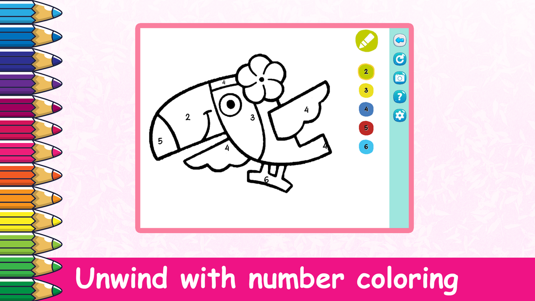 Coloring Pages-Number Coloring - عکس بازی موبایلی اندروید
