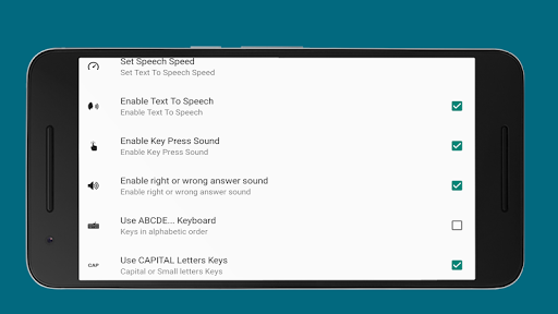 A Spelling Learning - عکس برنامه موبایلی اندروید