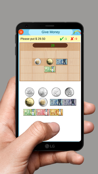 Learn Money Counting - عکس بازی موبایلی اندروید
