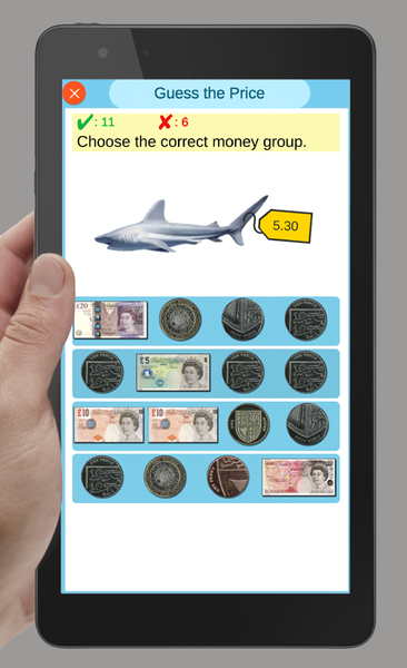 Learn Money Counting - عکس بازی موبایلی اندروید