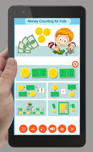 Learn Money Counting - عکس بازی موبایلی اندروید