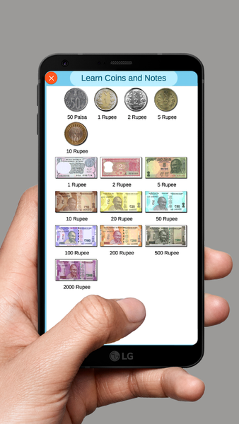 Learn Money Counting - عکس بازی موبایلی اندروید