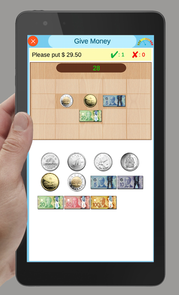 Learn Money Counting - عکس بازی موبایلی اندروید