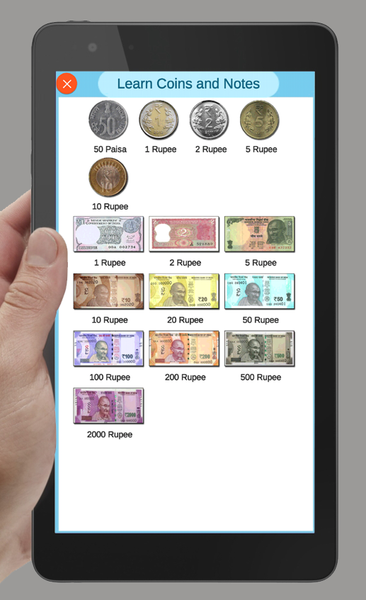 Learn Money Counting - عکس بازی موبایلی اندروید