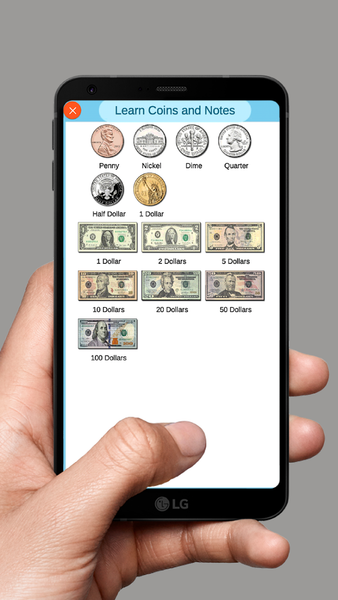Learn Money Counting - عکس بازی موبایلی اندروید