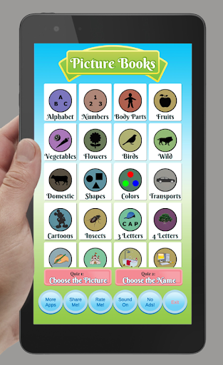 Picture Book: ۳۶ Word Books - عکس برنامه موبایلی اندروید