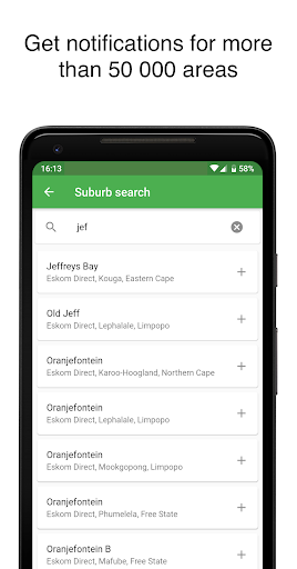 ESP "EskomSePush" - عکس برنامه موبایلی اندروید