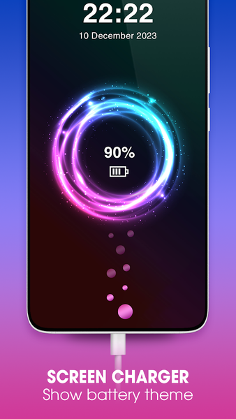 Battery Charger Animation Art - Image screenshot of android app