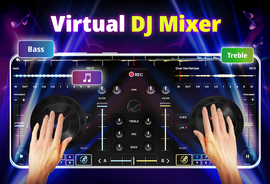 DJ Mixer Studio - Beat Maker - عکس برنامه موبایلی اندروید