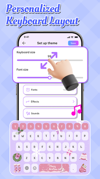 Emoji Font Keyboard & Themes - Image screenshot of android app