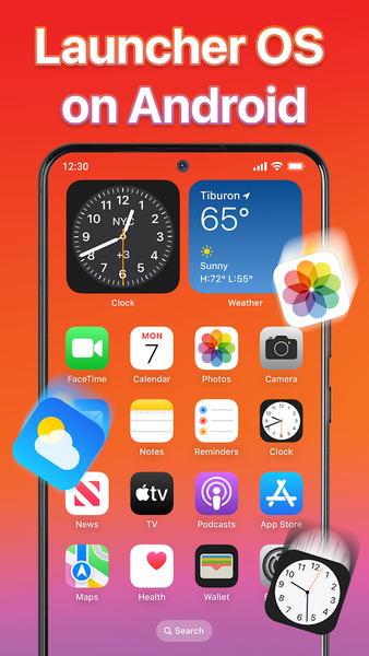 Launcher OS - Themes & Widgets - عکس برنامه موبایلی اندروید