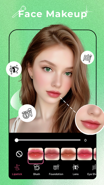 Beauty Cam - Selfie Camera - عکس برنامه موبایلی اندروید