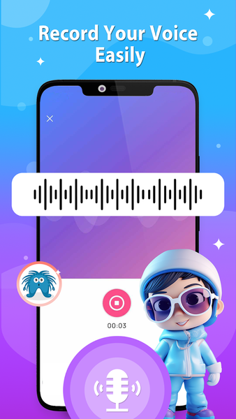 AI Voice Changer Sound Effects - عکس برنامه موبایلی اندروید