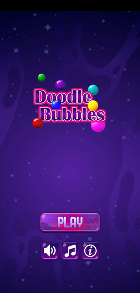 Doodle Bubbles - Gameplay image of android game