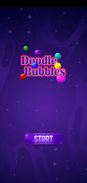 Doodle Bubbles - Gameplay image of android game