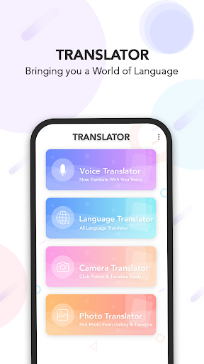 Translate All - Text, Voice & Camera Translator - عکس برنامه موبایلی اندروید
