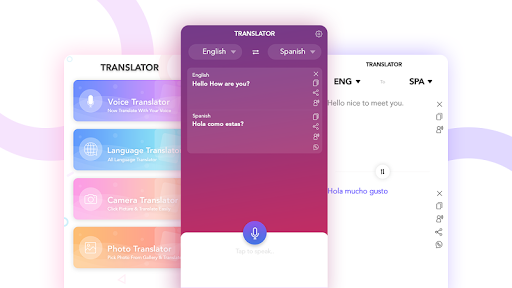 Translate All - Text, Voice & Camera Translator - عکس برنامه موبایلی اندروید
