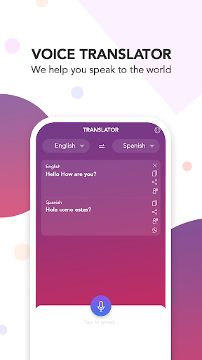 Translate All - Text, Voice & Camera Translator - عکس برنامه موبایلی اندروید